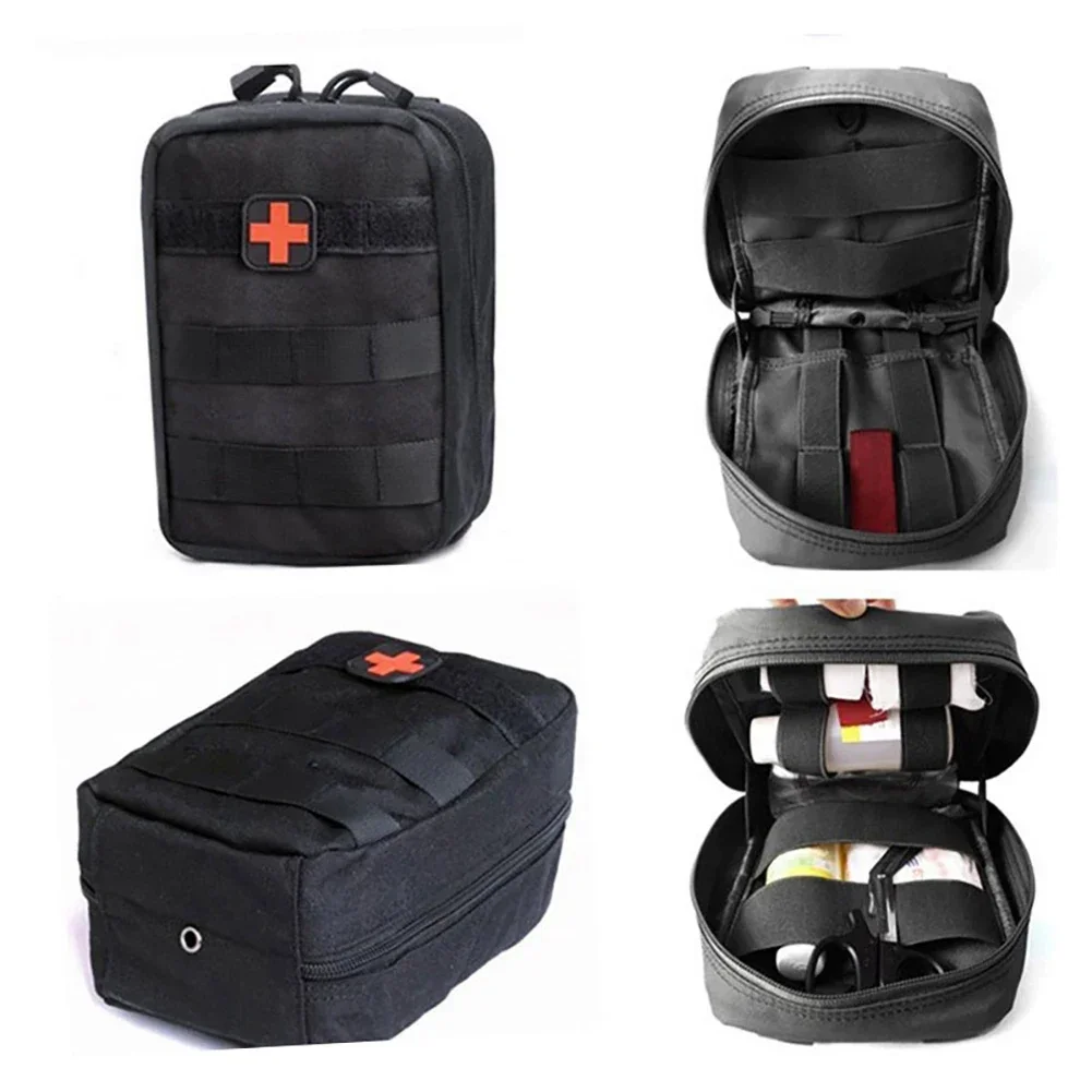 Outdoor Molle Tactical First Aid Kits Medical Bag Emergency Hunting Car Emergency Camping Survival Tool EDC Pouch First Aid Kits