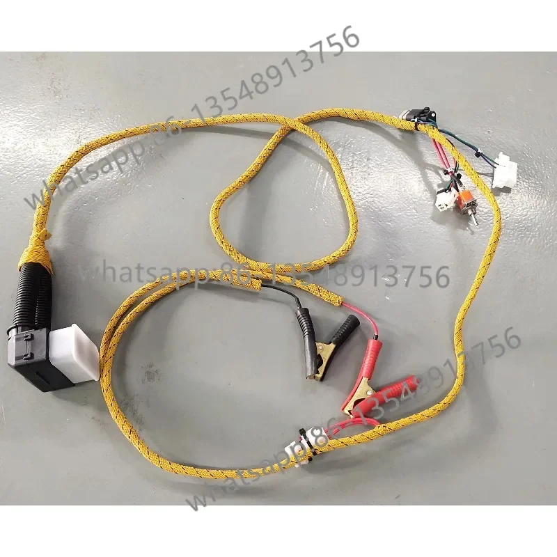 Excavator Parts M11 Engine PC200/300/400-8 Start Test Inspection Wiring Harness Spot