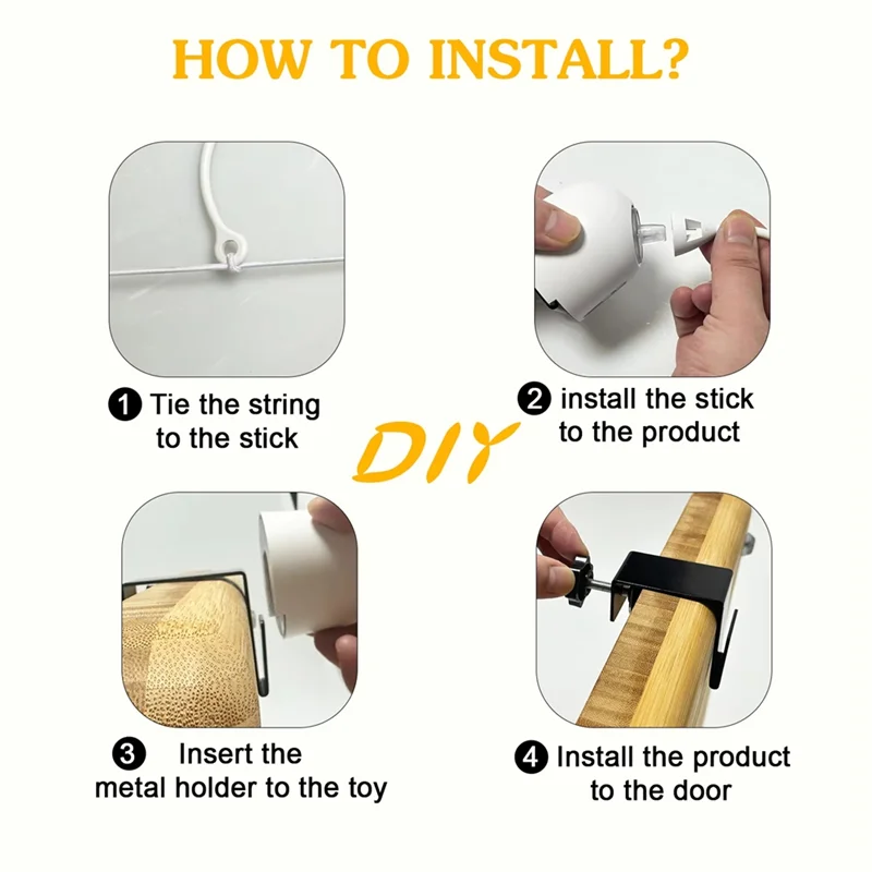 

LNHF Подвесные электрические игрушки для кошек для домашних кошек Игрушка-дразнилка для кошек Автоматическая игрушка для кошек Зеленый