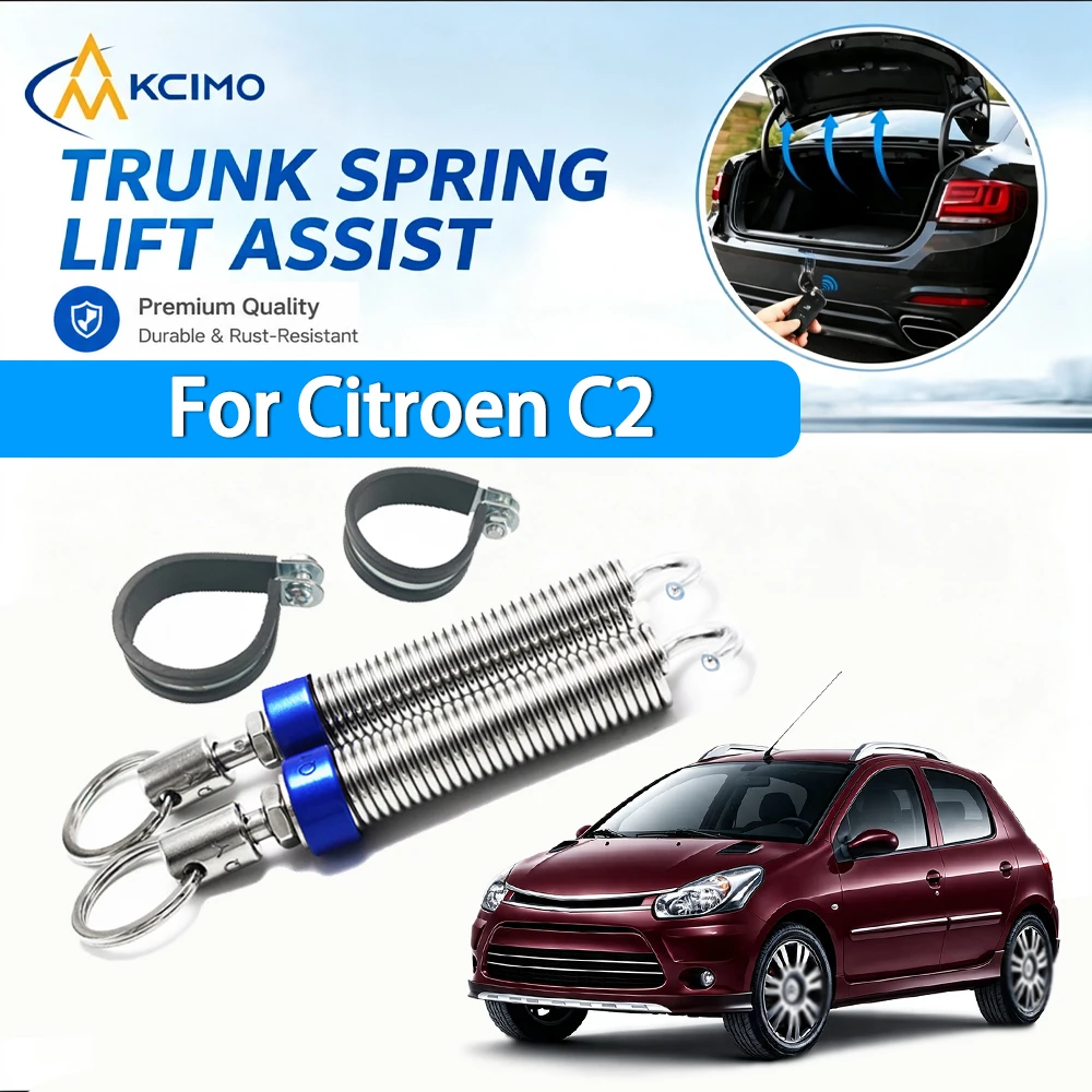 Long Lasting Trunk Spring For Citroen C2 High Quality Smooth Opening, Quick Install Anti Corrosion Rust Proof Strong