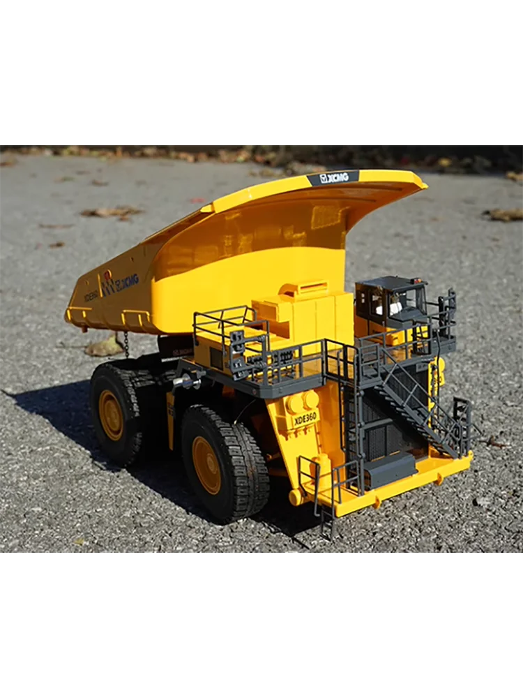 Diecast 1:50 Scale XCMG XDE360 Mine DUMP Mining Truck 1:50 Dump Truck Alloy Engineering Machinery Car Model Collection Toy Gift