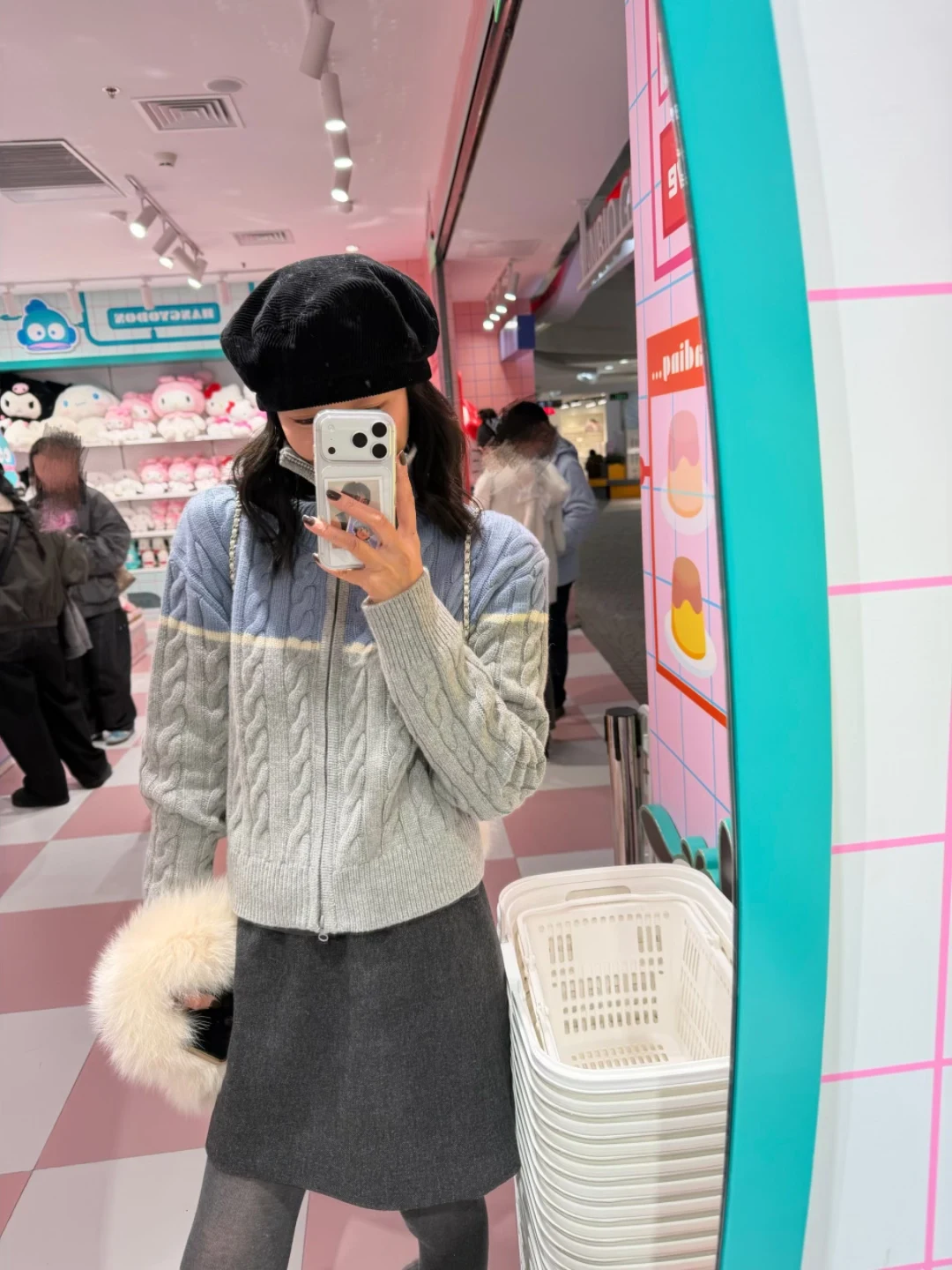 

Cheer up Women's ey And Blue Twist Sweater Zipper ort Cardigan Korean Aosphere Versatile Autumn Winter Faion Casual S...