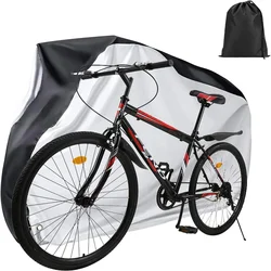 Bike Cover Waterproof Outdoor Bicycle Cover Rain Sun UV Snow Dust Wind Proof with Lock Holes for Mountain Road Heavy Duty Bikes