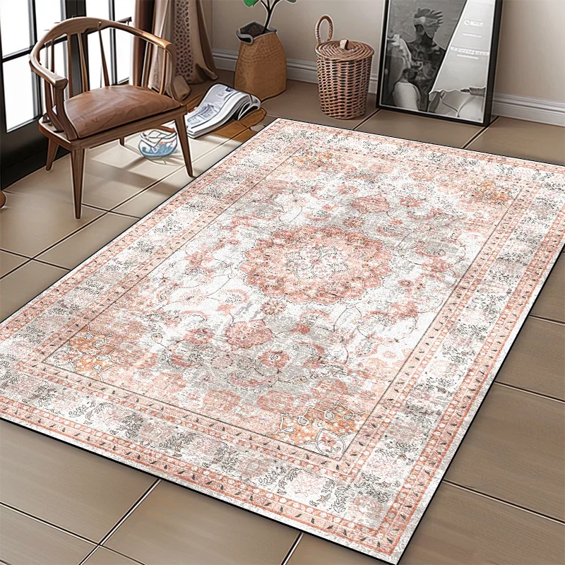 Retro Ethnic Luxury Carpets for Living Room Large Area Rugs Home Decor Hallway Boho Carpet Moroccan Bedroom Beside Floor Mat