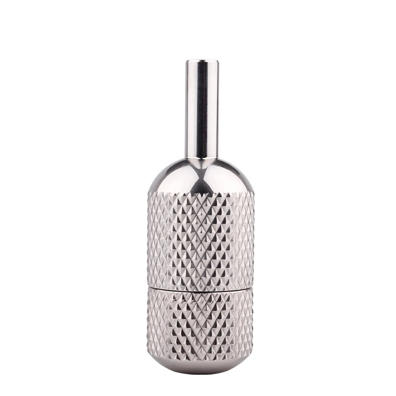 

OEM Custom Professional 25mm Tattoo Auto-lock Stainless Steel Grip Wholesale for Permanent Makeup Accessories