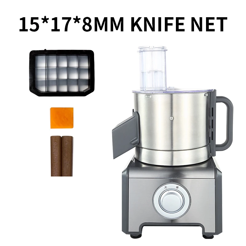 Vegetable dicing machine Commercial vegetable cutting machine Carrot dicing machine Potato shredded particle electric dicing mac