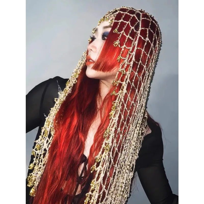 Personalizado jazz dança hip cachecol peido cortina triângulo cachecol nova dança do ventre artesanal cintura corrente xale samba trajes de carnaval