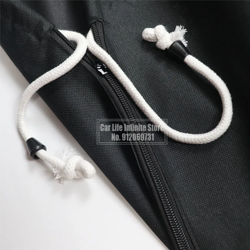 600D 6-225HP Full Outboard Motor Engine Boat Cover Black Waterproof Anti-scratch Heavy Duty Outboard Engine Protector