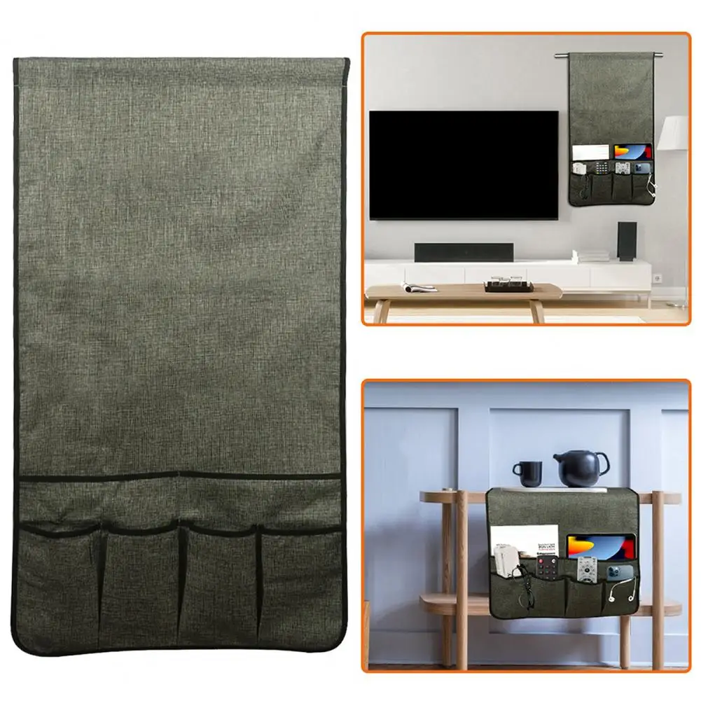 

External Divided Pocket Space-saving Storage Bag Multi-pocket Sofa Armrest Storage Bag Remote Control Sundries for Chair