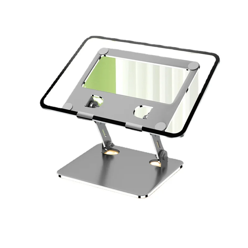 Tablet Stand Aluminum Alloy Foldable Computer Stand Desktop Lifting Suitable for IPad Laptop Desk Stand