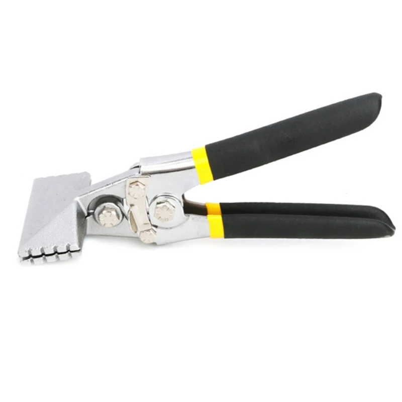 

Sheet Metal Bending Pliers Hand Seamer Wide Jaw Straight 80mm/150mm Elbow 80mm Dropship