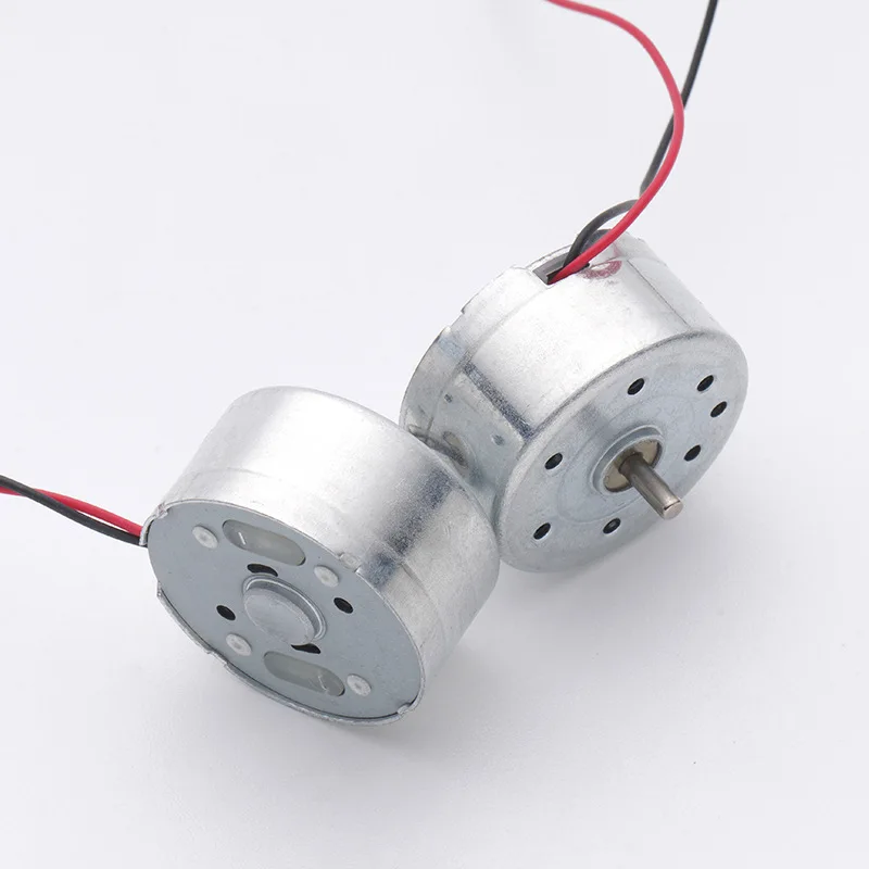 2026 R300 Micro 3.7V 0.4W DC Motore Spazzolato Tappo Solare Micromotore Crystal Magic Ball Audio Mini Motore