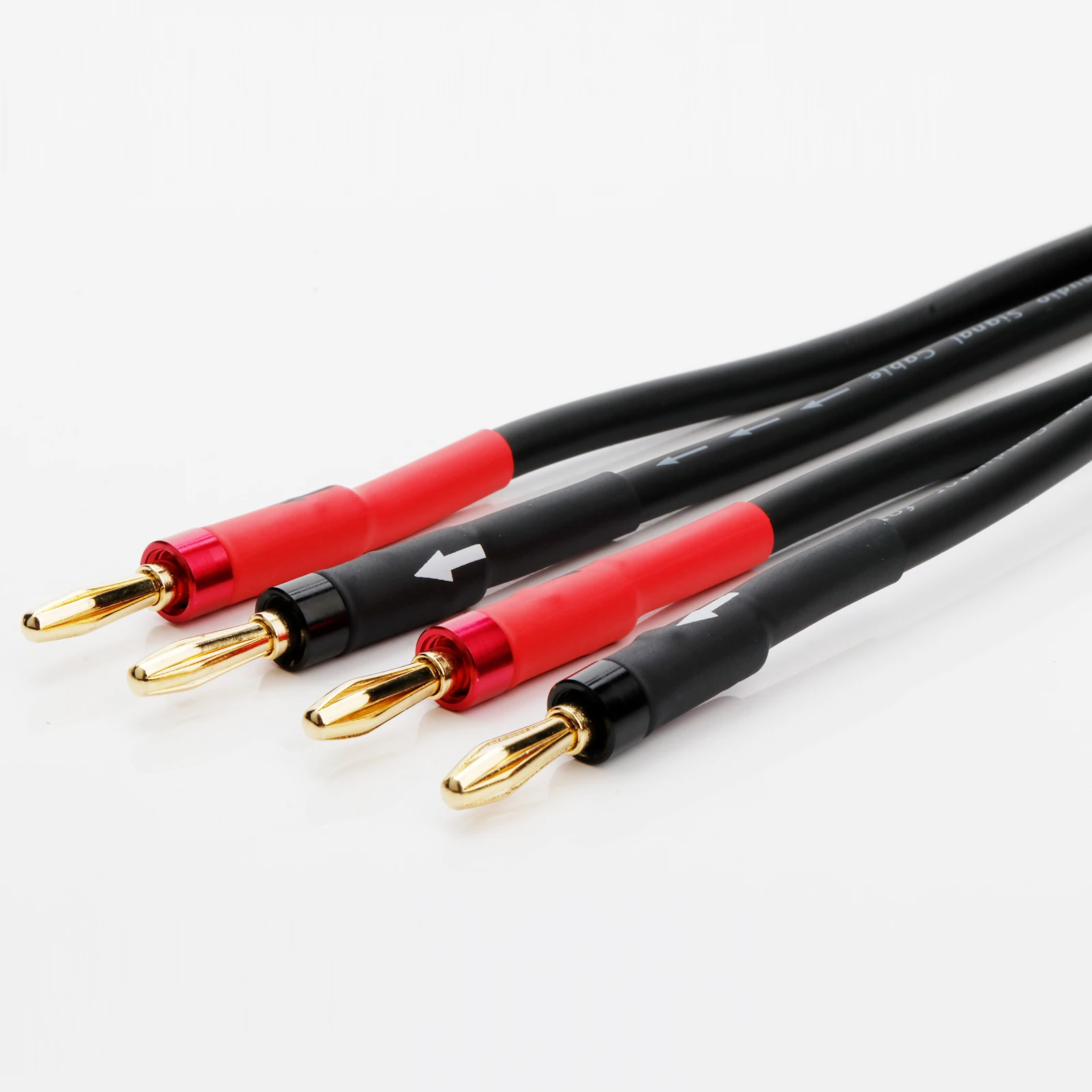 HiFi RCA to 2 Banana Adapter Cable rca Audio Cable for Amplifier Speaker Adapter Cable 4mm Banana Speaker Wire
