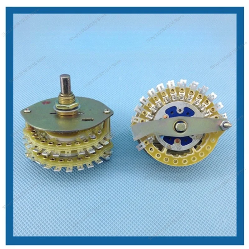 High-quality band switch multi-gear open rotation KHT-2 23W2D double-layer 2-knife 13-gear 16-gear 23-gear