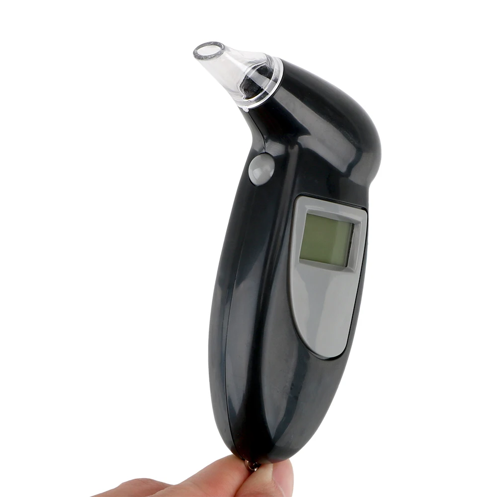 Alcohol Breath Tester Digital Alcohol Detector Handheld Display Breathalyzer Police Alcotest LCD Screen Alcohol Tester