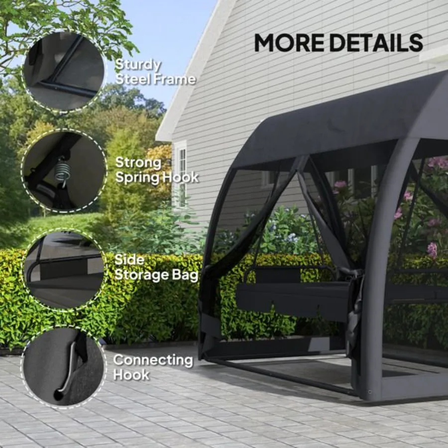 Columpio para patio al aire libre