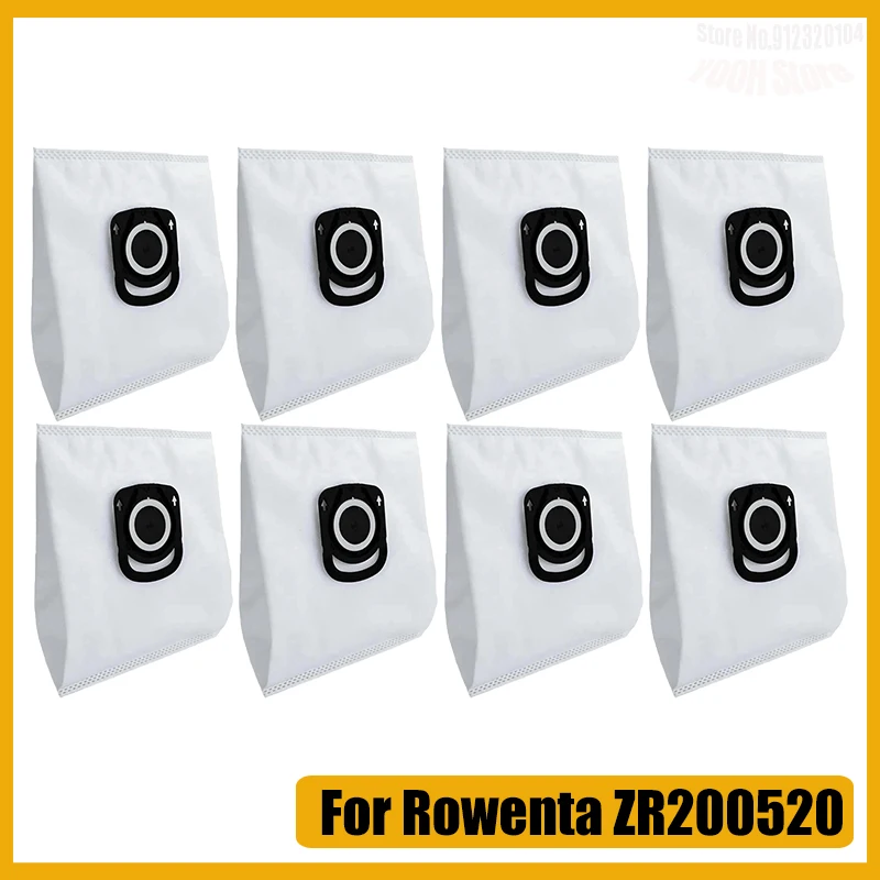 Dust Bag High Filtration Bag for Rowenta ZR200540 ZR200540 ZR200720 Hygiene + Hygiene Plus Silence Force 4A Vacuum Cleaner Parts