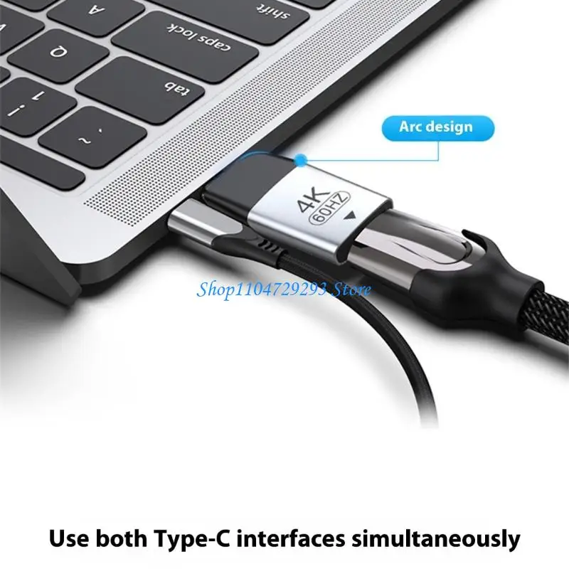 Y2GD Type C Adapter Converter Universal for Laptop Projector