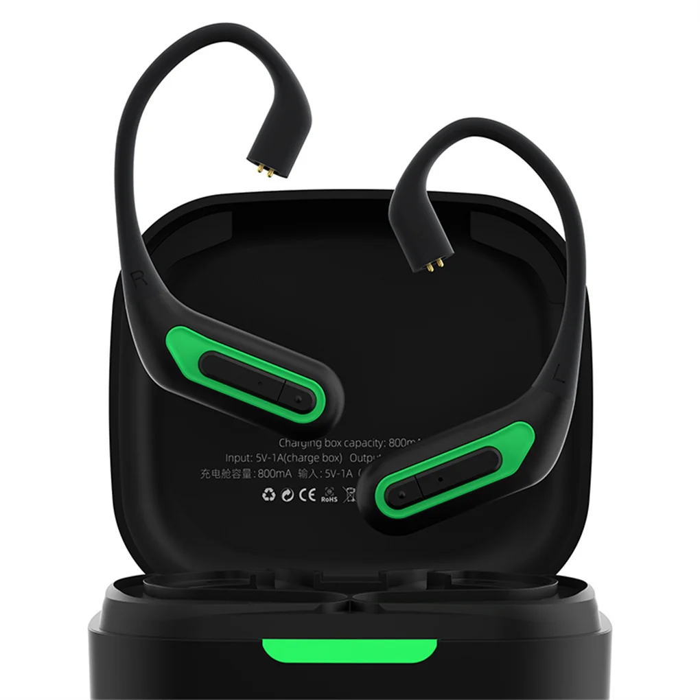 KZ AZ10 Earphone Wireless Bluetooth-compatible Low Delay Stereo Rechageable Ear Hook Headphone Headset with Charging Case