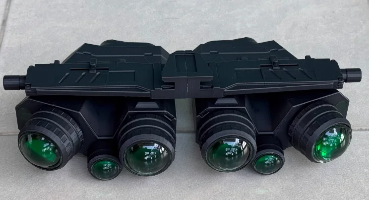 戦術ヘルメット 6 目ナイトビジョンゴーグル NVG ダミーモデル