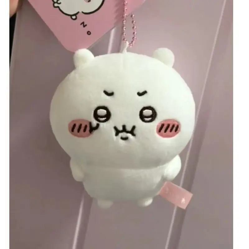 

MINISO Chiikawa Angry Series, милая плюшевая кукла, игрушка, подвеска, сумка, украшение, брелок, отправить друзьям, стиль пары, мультяшные подарки