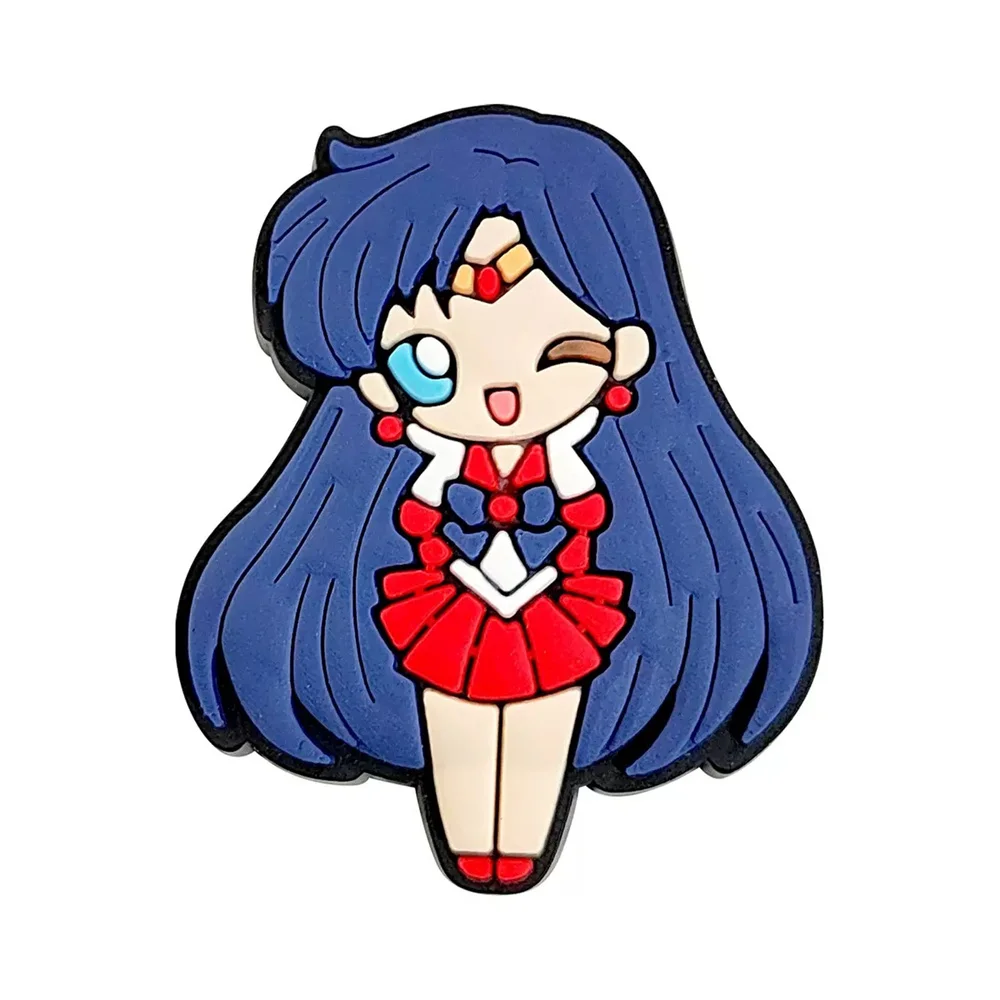 17-25 Stück Japanische Anime-Schuh-Charms, Cartoon-Schuh-Accessoires, Clogs, Sandalen, Dekorationen, Schnallen für Freunde, Partygeschenke – Detail 8