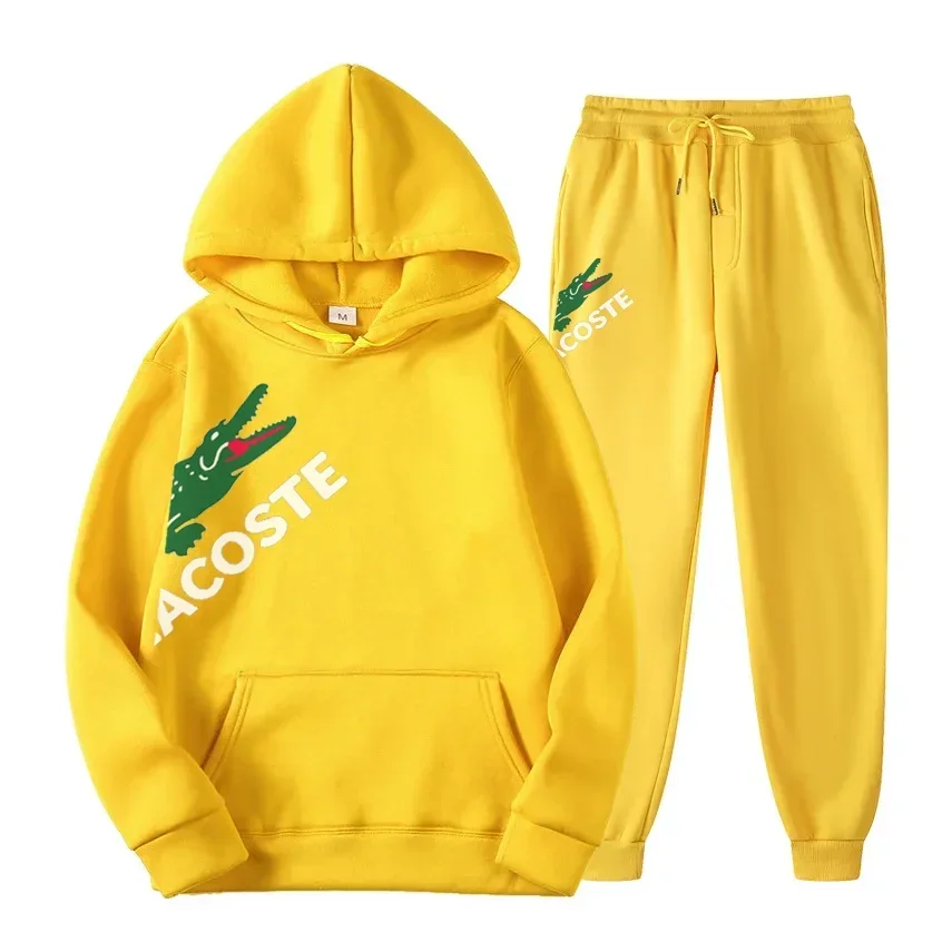 Fashion Men's Sweatshirt Hoody for Men Male Suit Spring 2024 Female Man Sets Women's Tracksuit Sportswear Hoodies + Sweatpants