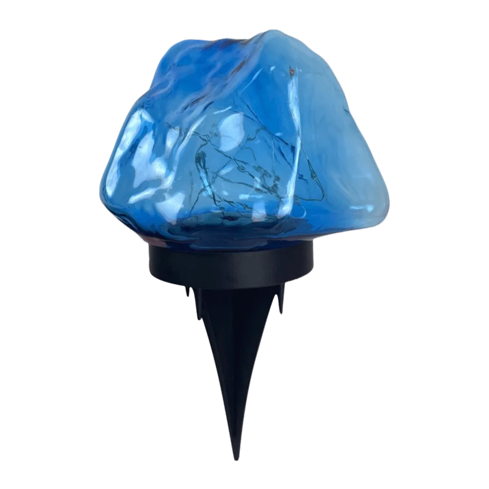 Solar Powered Solar Stone Light Durable Material Realistic Stone Shape Imitation Stone Lamp Waterproof Performance