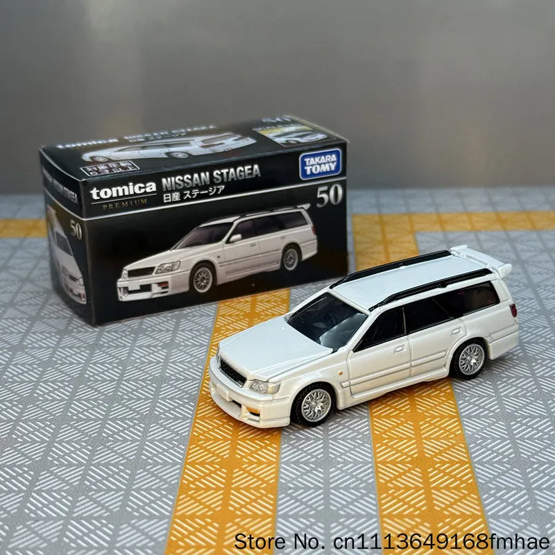 

Tomy Diecast Model Car Alloy Simulation Premium Tp50 Nissan Stagea Wagon For Hobby Collectors Home Display Decoration Gift