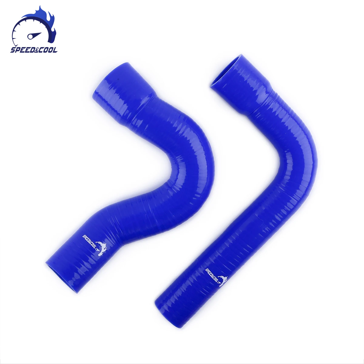 SPEED&COOL For 1967-1970 Ford Mustang Fairlane V8 6.4L 7.0L Silicone Radiator Coolant Pipe Tube Hose Kit