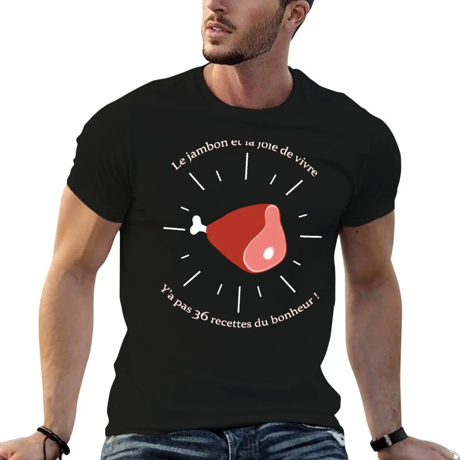 

Ham and the joy of living - Kaamelott T-Shirt man t shirt summer cotton t shirt man T-Shirt