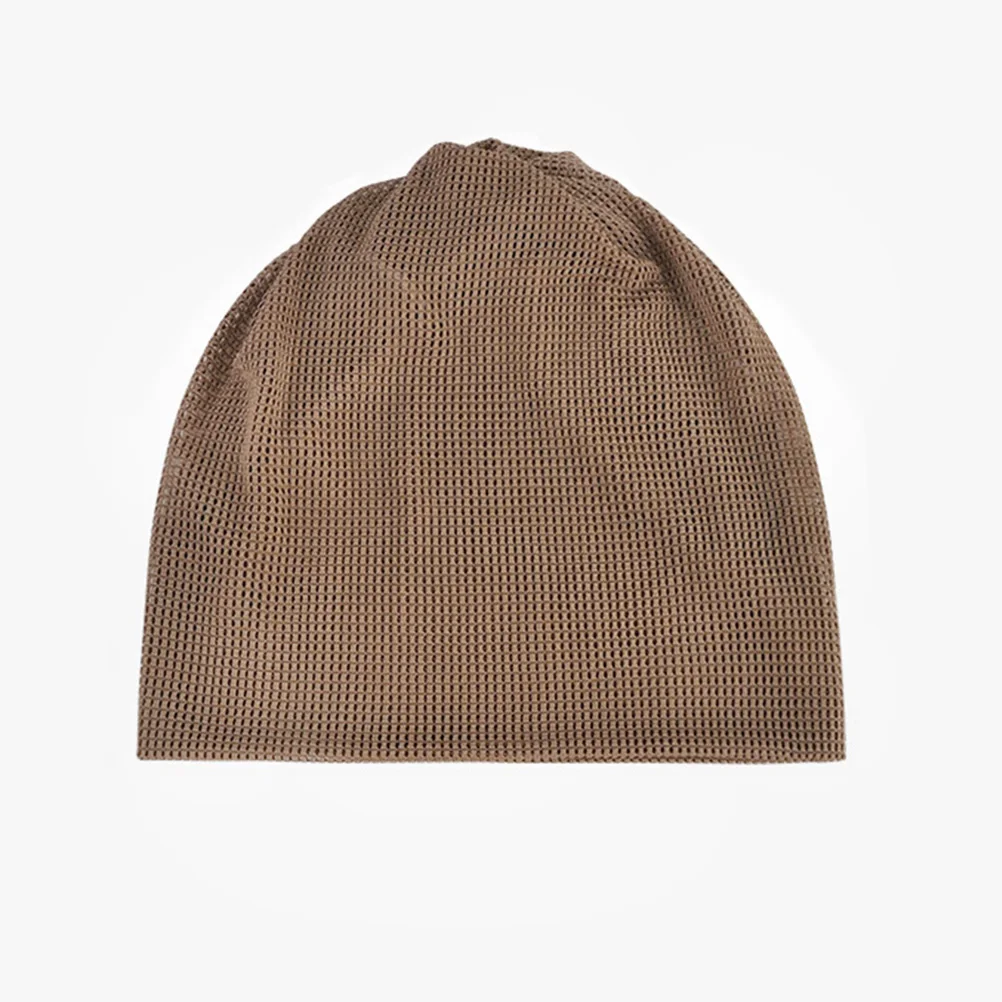 

1 pc Spiral Design Mesh Hat For Women Ladies Spring Summer Breathable Caps Solid Color Outdoor Sun Protection Cap Khaki