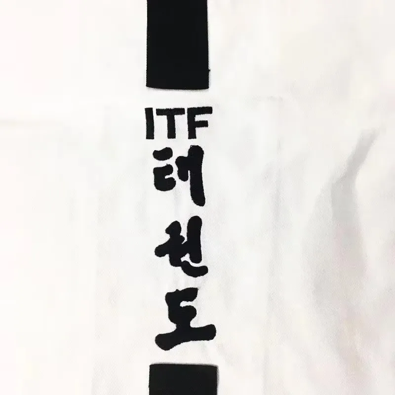 Durable ITF Taekwon-Do 1-3 Dan Ultralight Uniform Taekwondo Kimono Assistant Master Doboks With Embroidery suit gi