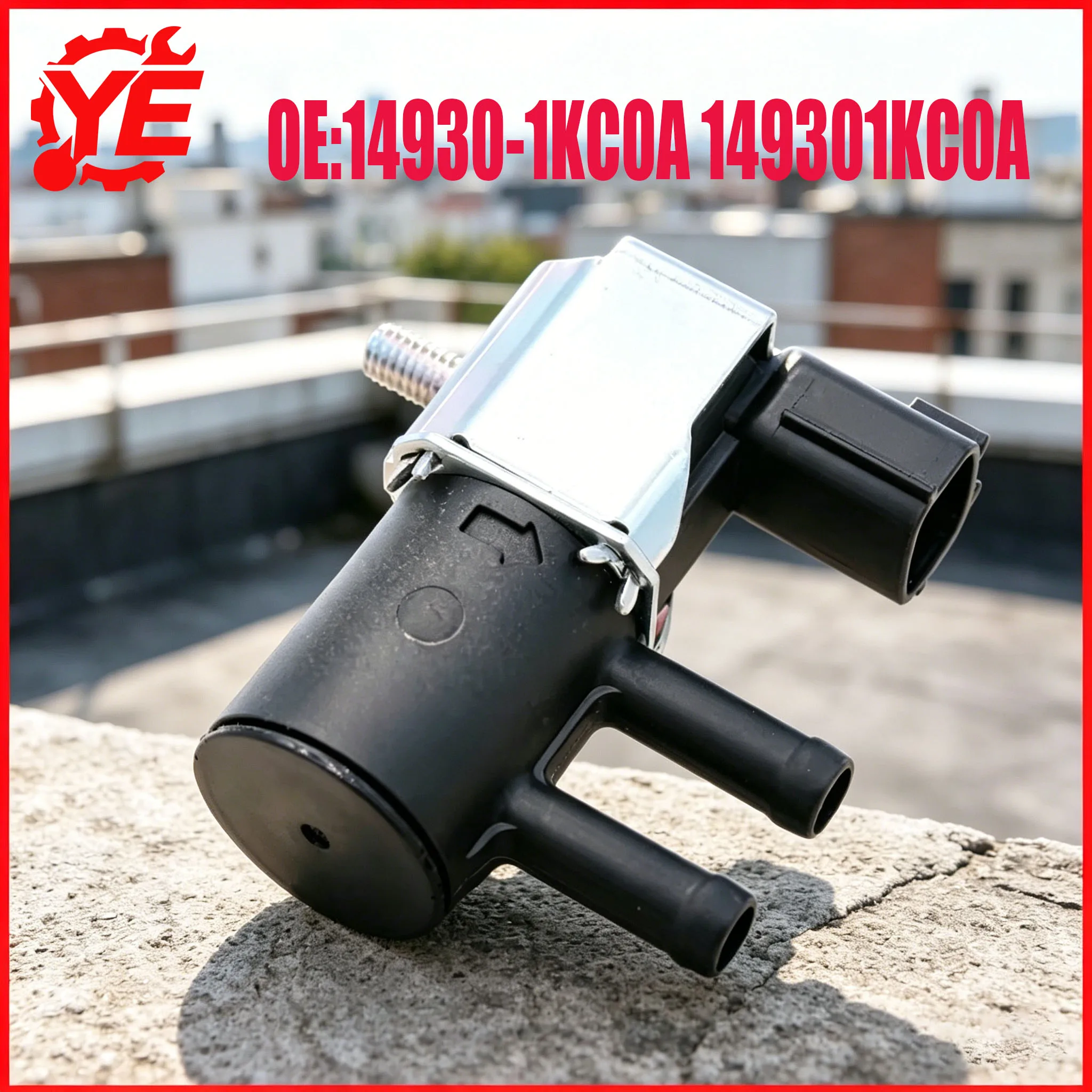 Válvula Solenoide de Purga do Canister de Vapor de Emissão Superior 14930-1KC0A 149301KC0A para Nissan Juke 2011-2017 e Sentra Versa 2013-2017 K5T48585