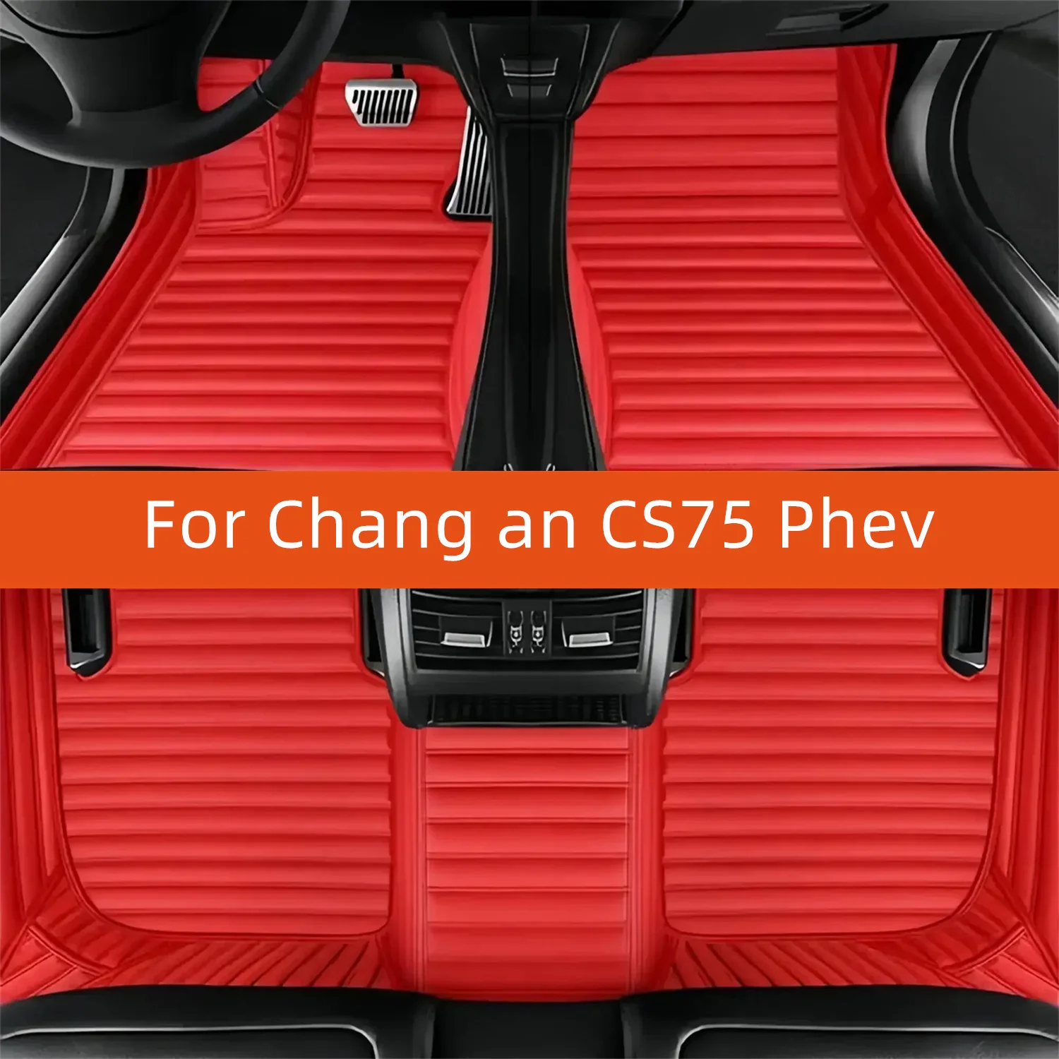 

Custom Leather Car Floor Mat For Chang an CS75 Phev 2018 2019 2020 Car Mat Interior Accessories