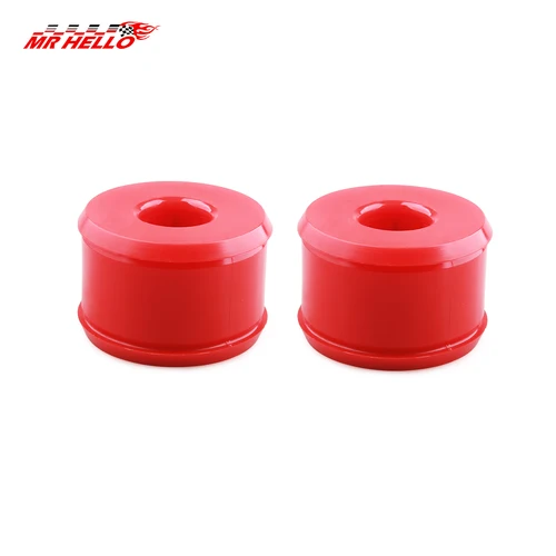 Bujes del brazo de arrastre trasero de suspensión 16.7106R para Honda Civic 1988-2000 para Integra 1994-2001 caucho rojo