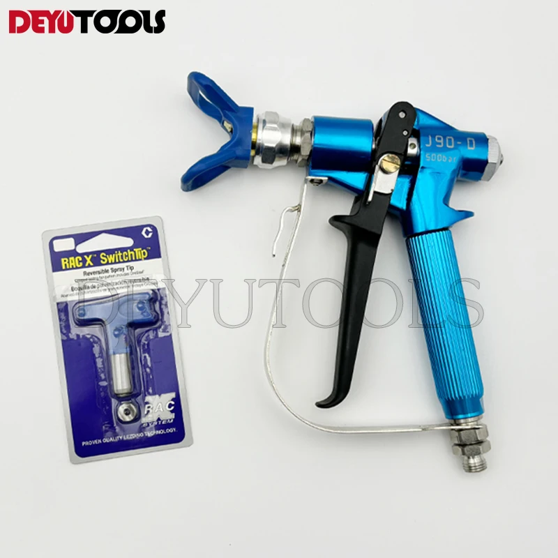 3600PSI High Pressure Airless Paint Spray Gun 517 Spray Tip Nozzle Guard for Wagner Pump Sprayer Airless Spraying Machine