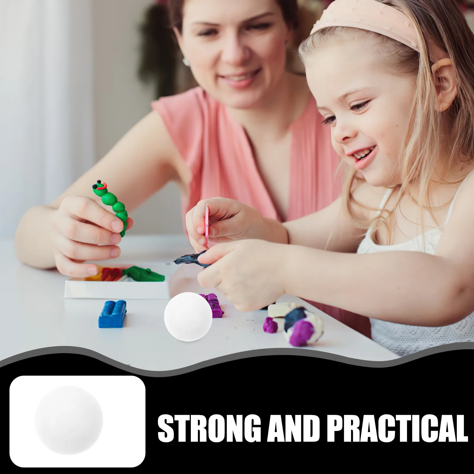 

6Pcs Tabletop Soccer Balls Portable Indoor Game Accessory Multi-Player Entertainment Compact Design Foosball Replacement Mini