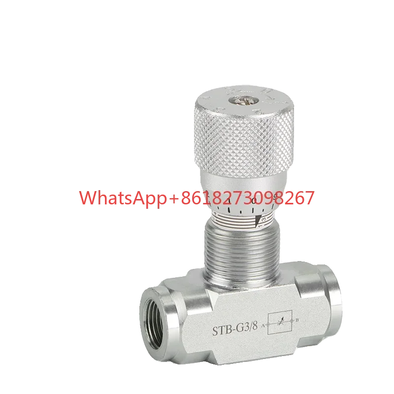 STU STB Hydraulic Cylinder Motor Throttle Valve Speed Control Valve STU-G1/4 STU-G3/8 STB-G1/2