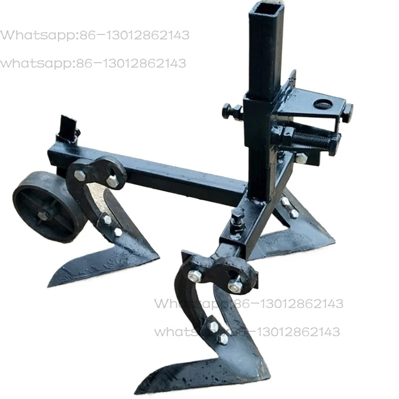 Rotating lawn mower, mini bulk harvester accessories, lawn bulk loosening