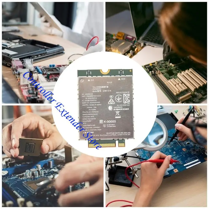 N84B EXM-G1A DW5826E M.2 4G LTEワイヤレスカードモジュールグローバル互換性