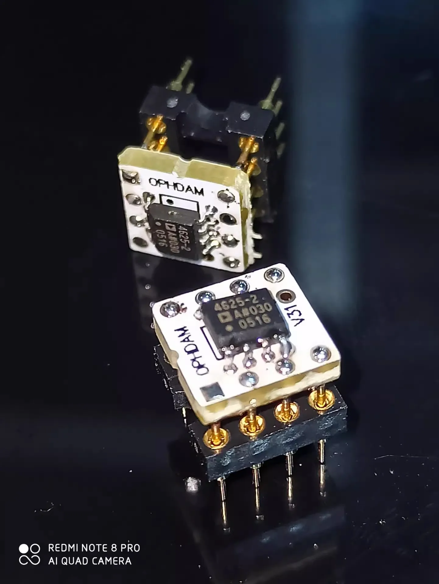 Convert to in-line thick plate ADA4625-2ARDZ ADA4625-2 high-performance JFET input precision dual op amps