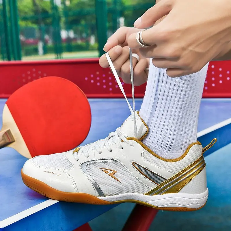 

Высококачественная обувь для настольного тенниса, мужская нескользящая профессиональная спортивная обувь, мужская износостойкая дышащая обувь для бадминтона