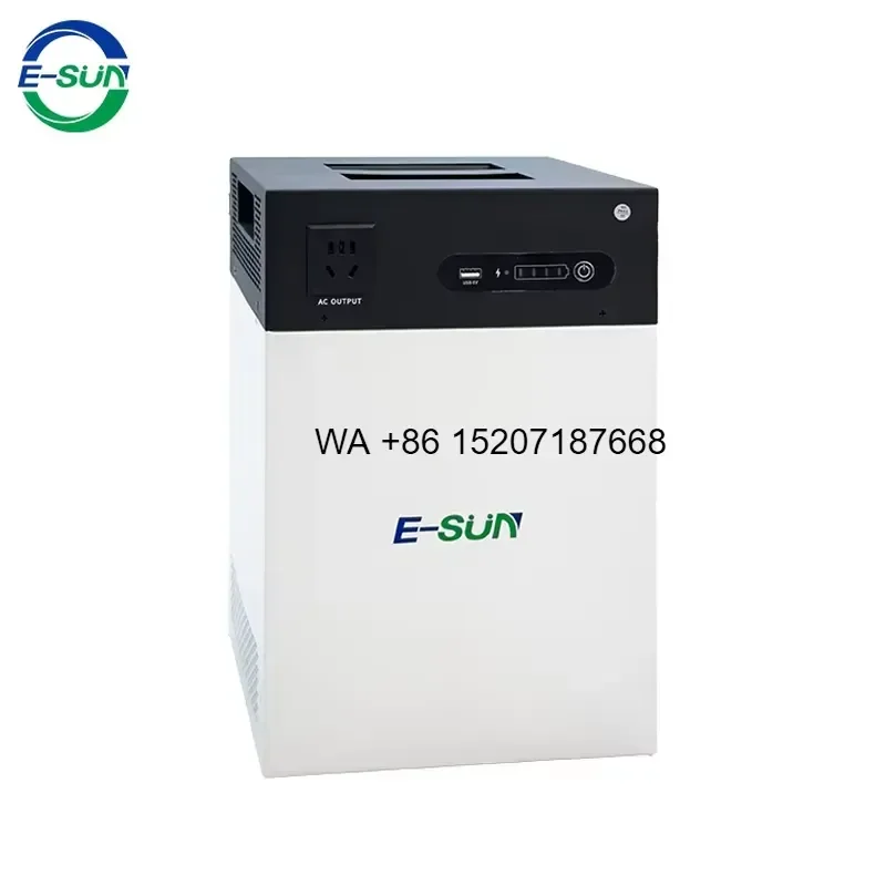 Wmwmnu for E-Sun 1kw 2kwh Portable All-in-One Energy Storage System Power Station for Emergency Backup