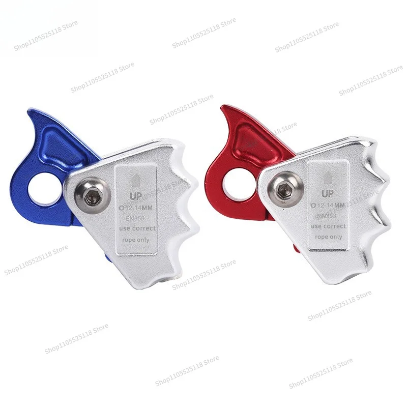 For Closed Rope Grabber, Flow Stopper, Mobile Grab and Fall Preventer, Ice Climbing, Rock Climbing, Mountaineering 12-14mm