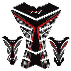 3d Carbon-Look Motorrad Tank Pad Protector Aufkleber Aufkleber für Yamaha FZ1 FZ 1 FZ1N Tank