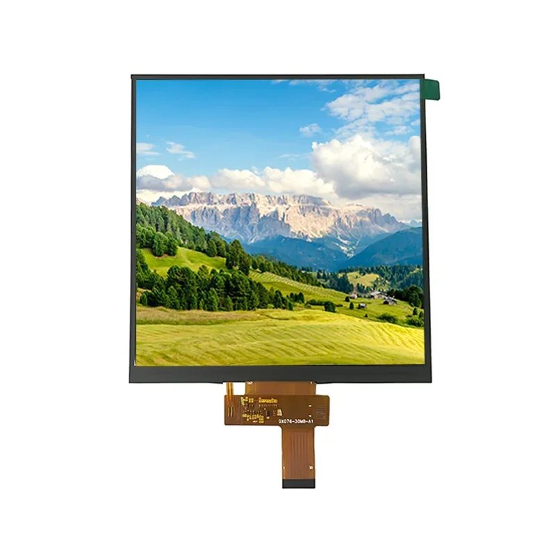 2026 Best Seller 7.6 Inch Square LCD Display 800x800 Resolution 1000 Nits TFT LCD Module MIPI IPS Square LCD Screen With H-DMI D