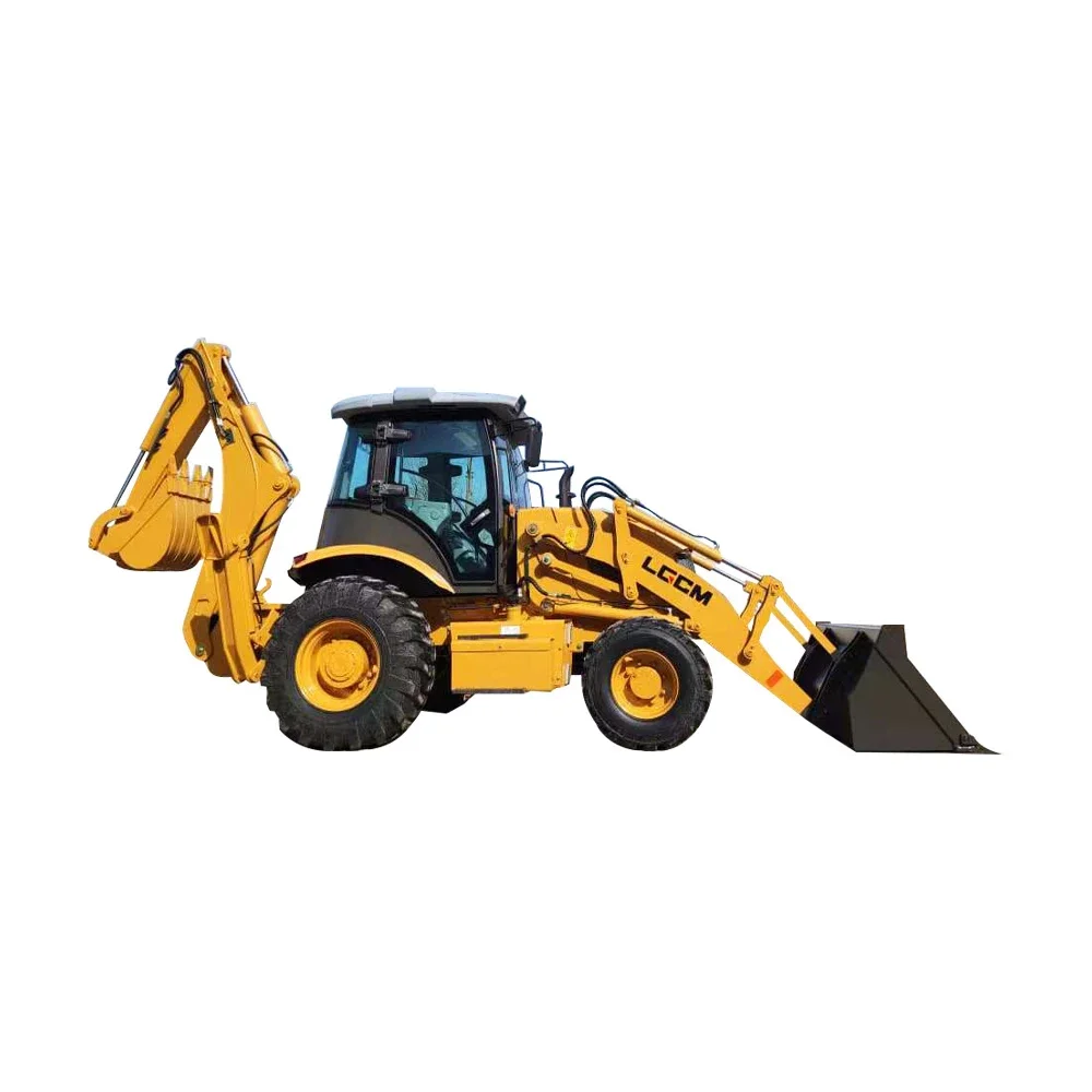 retroexcavadora mini tractor backhoe loader with wheel backhoe and front loader 2.5 ton for sale