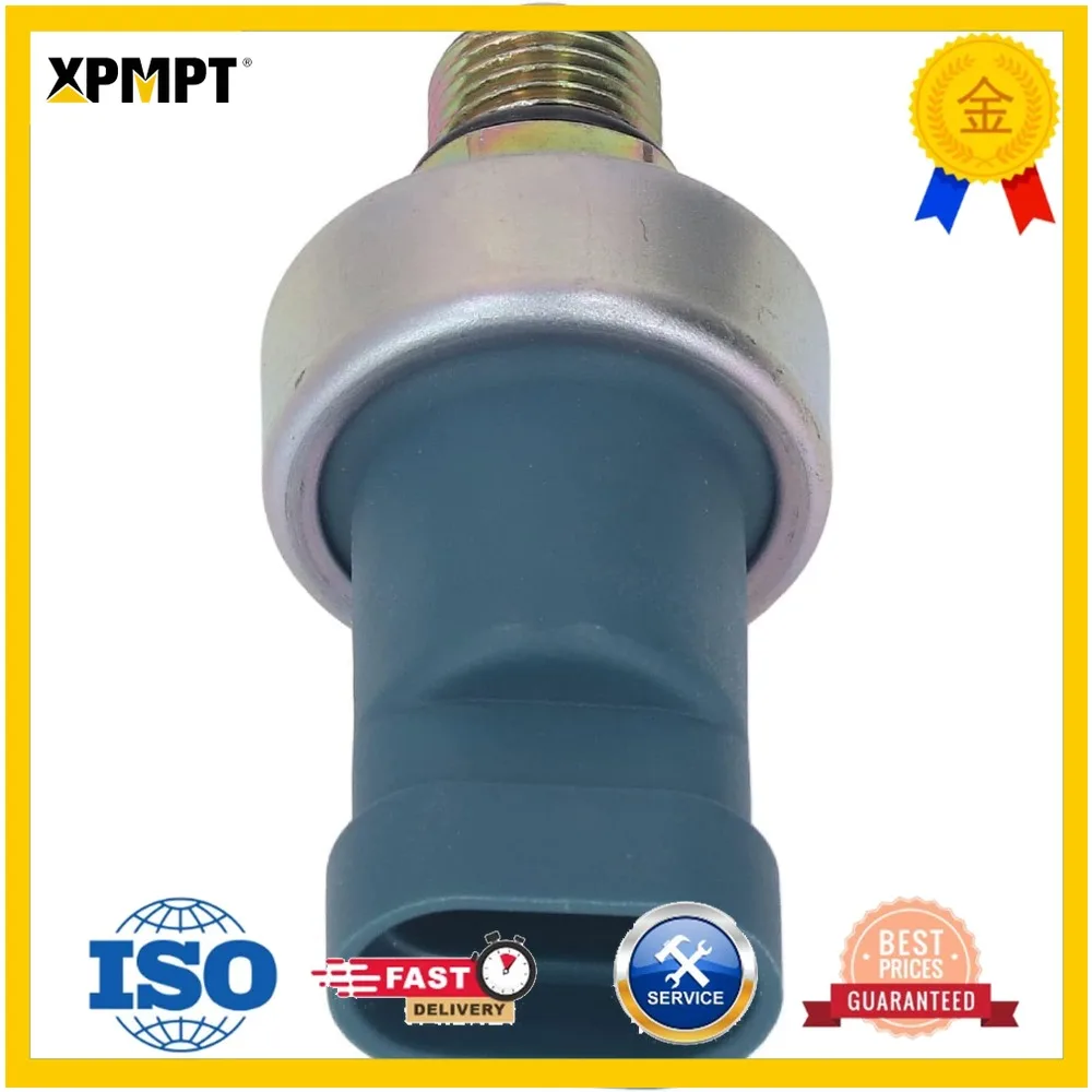 Stainless Steel Pressure Sensor, High Sensitivity, Easy Installation, 2 Pin Plug, For Hitachi EX60 5 EX120  EX200 EX220  Exc