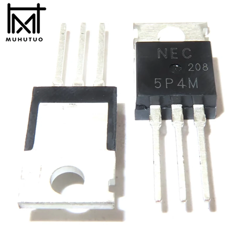 10PCS NEC5P4M Unidirectional Thyristor 400V/5A TO220 Transistor Direct Insertion for Electronics 5P4M 400V 5A 10-Pack